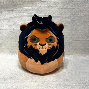 Disney Lion King Squishmallows Original Disney 8 Inch Scar Plush‎ Toy NEW